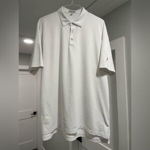 Peter Millar White Polo Shirt